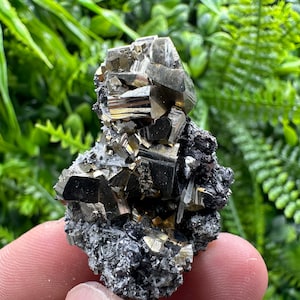 Stunning Pyrite on Galena,Sphalerite Quartz natural minerals souvenir crystal collection gift minerals natural stone Borieva mine Bulgaria