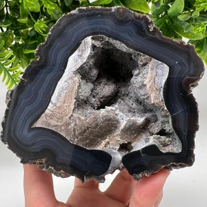 天然瑪瑙晶洞：ブルークォーツ結晶ドゥルージー - Etsy 日本