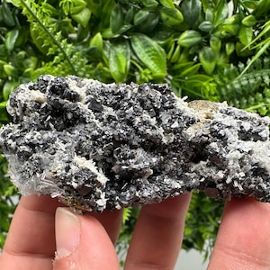 Wonderful Rainbow Pyrite on Sphalerite and Quartz,from Borieva mine,Bulgaria natural minerals souvenir crystal,gift,collectors stone,gift