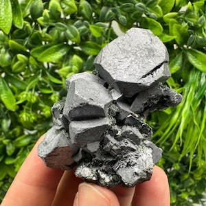 Wonderful shiny Galena from Borieva mine Madan Bulgaria natural minerals souvenir crystal stone gift cluster rock