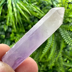 Stunning Quartz var Amethyst phantom,chalcedony and Chlorite inclusions Djurcovo Laki Bulgaria natural minerals souvenir crystal gift stone