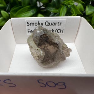 Raro quarzo fumé di Fedenstock (montagna) Svizzera, Minerale, Esemplare, Collezione, Quarzo nero, Minerale, Casa, Quarzo fumé, Punta di quarzo