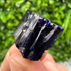 Crystallized Azurite-Kerrouchen,Morocco-Blue Azurite Specimen-High Quality Blue Azurite-Azurite Mineral Specimen, gemmy,lustrous of Azurite