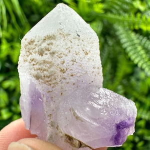 Stunning Quartz var Amethyst phantom,chalcedony and Chlorite inclusions Djurcovo Laki Bulgaria natural minerals souvenir crystal gift stone