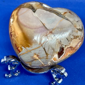 DRUZY AGATE HEART