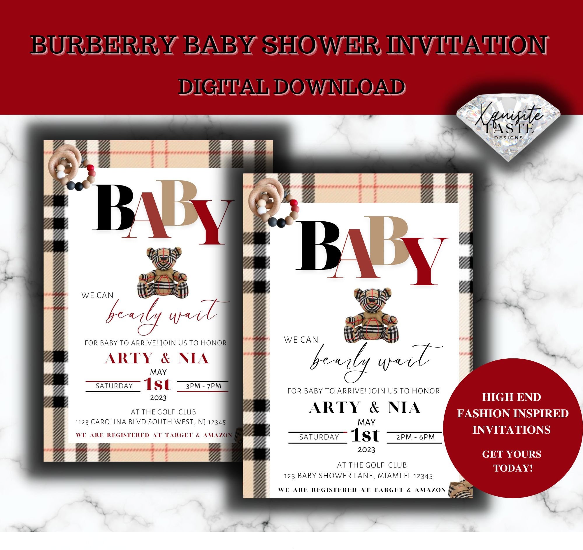 Burberry Baby - Etsy