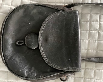 Used Black Leather Next Handbag