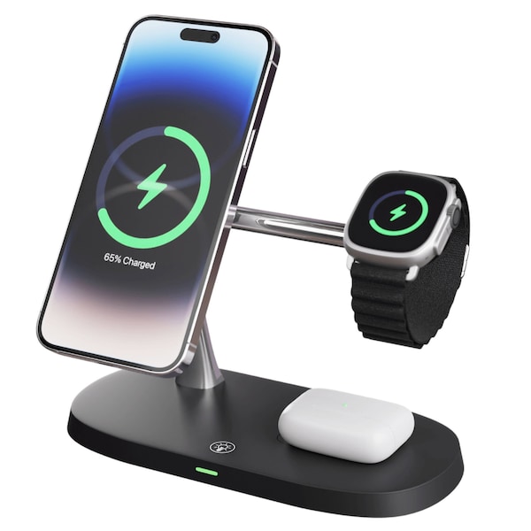 3 in 1 Wireless Charger | MagSafe Compatible