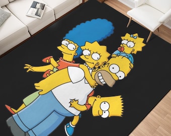 Simpsons Familie Teppich Geburtstag Mutter Vaters Geschenk