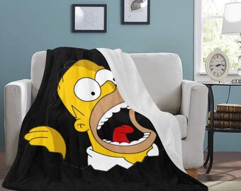 Simpsons Throw Blanket Gifts
