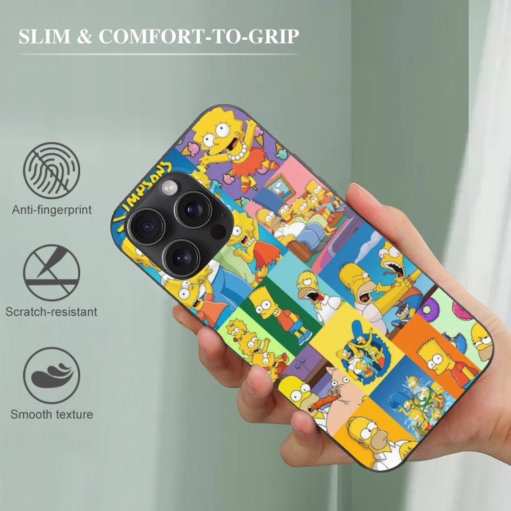 Simpsons iPhone 15 Pro Max Phone Case - Etsy