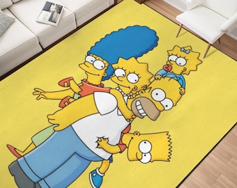 Simpsons Familie Teppich Geburtstag Mutter Vaters Geschenk