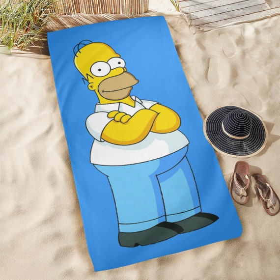 The simpsons beach towel hotsell