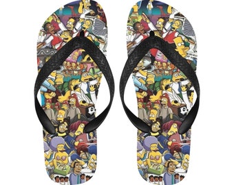 Simpsons Flip Flops Unisex