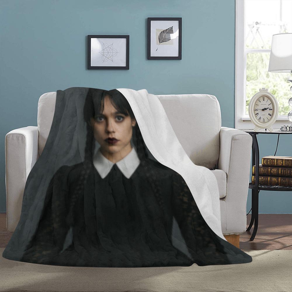 Discover Jenna Ortega Fleece Blanket