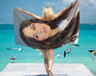 Jenna Ortega Beach Towel