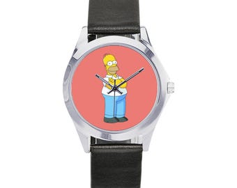 Die Simpsons Unisex Armbanduhr