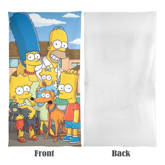 Simpsons Beach Towel - Etsy