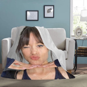 Jenna Ortega Throw Blanket Fleece Gifts