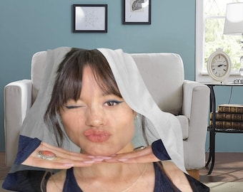 Jenna Ortega Throw Blanket Fleece Gifts