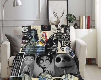 Manta de Jack Skellington para Halloween