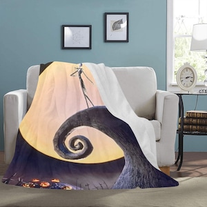 Jack Skellington Throw Blanket