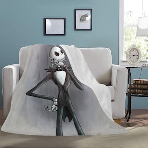 Jack Skellington Throw Blanket