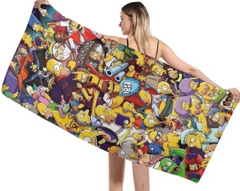 Simpsons Beach Towel
