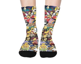 Die Simpsons Unisex Socken Reisen Geburtstag Valentinstag Geschenke