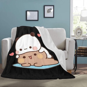Bubu Dudu Inspired Throw Blanket Anniversary Gifts