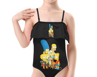 Simpsons Kids Swimsuit One Piece