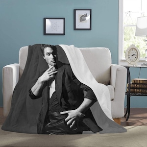 Chase Stokes Throw Blanket Birthday Gifts