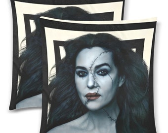 Monica Bellucci Pillow Case Set Twin Sides Home Decoration Birthday Gifts Halloween