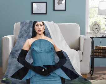 Jenna Ortega Throw Blanket Fleece Gifts