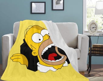Simpsons Throw Blanket Gifts