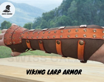 Middeleeuws Viking larp pantser, Ren faire cosplay pantser, Steampunk Viking pantser, Viking vingerloze leren handschoenen, Ren Middeleeuws Viking pantser