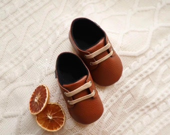 Baby Shoes Baby, Sandals Leather ,Baby Shoes ,Brown Baby Shoes ,Soft Sole Booties ,Toddler Walker Slippers, Newborn gift ,crawling shoes