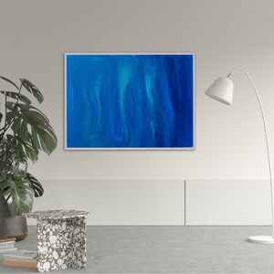 Abstract art of Canvas ‘Ocean Ripple’