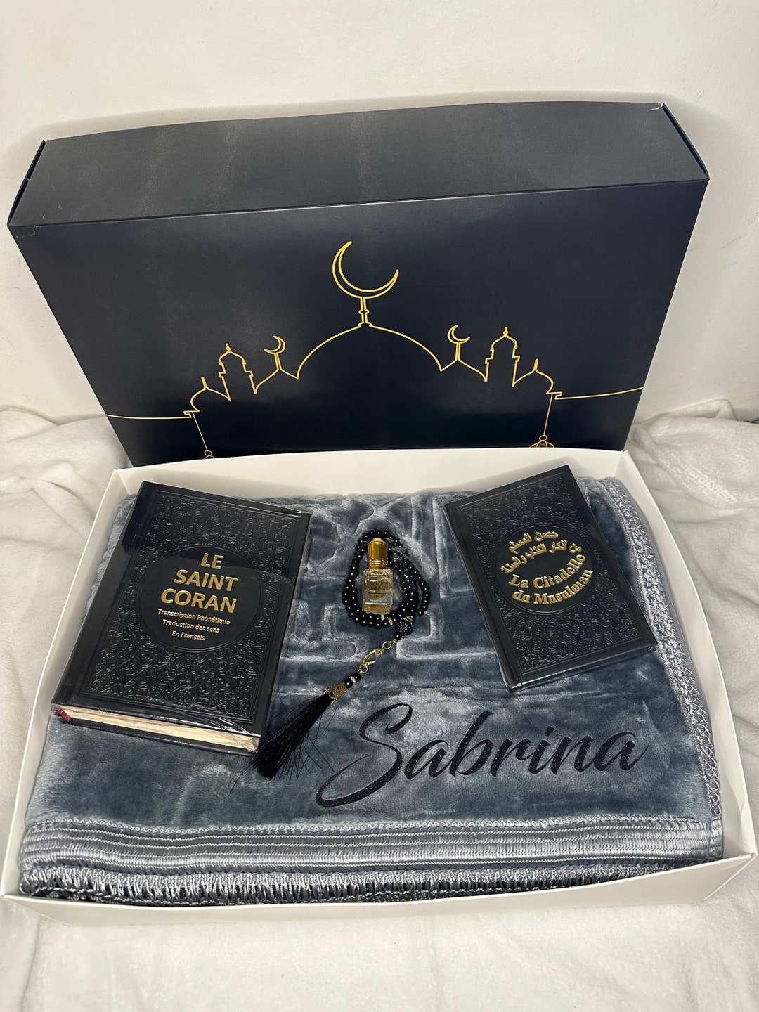 Coffret Tapis De Prière Personnalisé Etsy