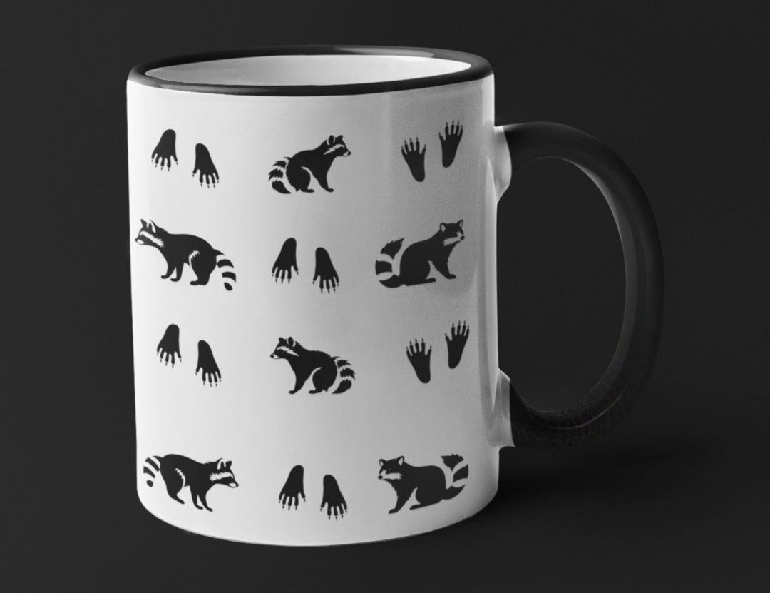 Raccoon Coffee Mug, Raccoon Gifts, Raccoon Cup, Gifts for Raccoon