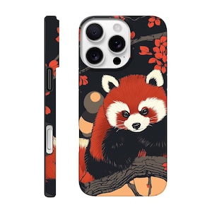 Red Panda Phone Case, Wildlife lover gift, summer vibe, cute animal iPhone cover 16 15 14 13 Pro Max, Plus X, Samsung Galaxy S24 S23 Ultra