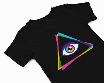 Illuminati T shirt, All Seeing Eye, Evil eye t shirt Novelty T-Shirt, Graphic T shirt, Eye t shirt, Evil eye Tee, Conspiracy Tees