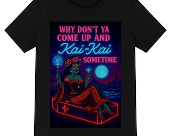 Funny Gay quote tee  Kai Kai Shirt Drag Queen Slang Tee  Spooky cute fall tshirt witchy Halloween T-Shirt Plus Size Queer Pride Top S–5XL