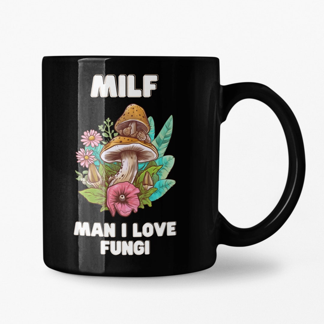 Creator's Cove Tazza a fungo Milf Man I Love Fungi Mug Black