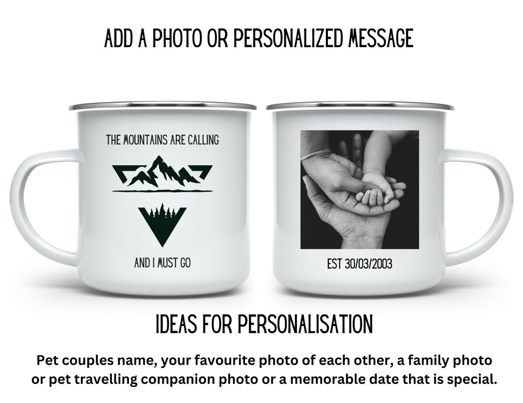 Personalized Family Camping Mugs Van Life Campervan Mug Etsy