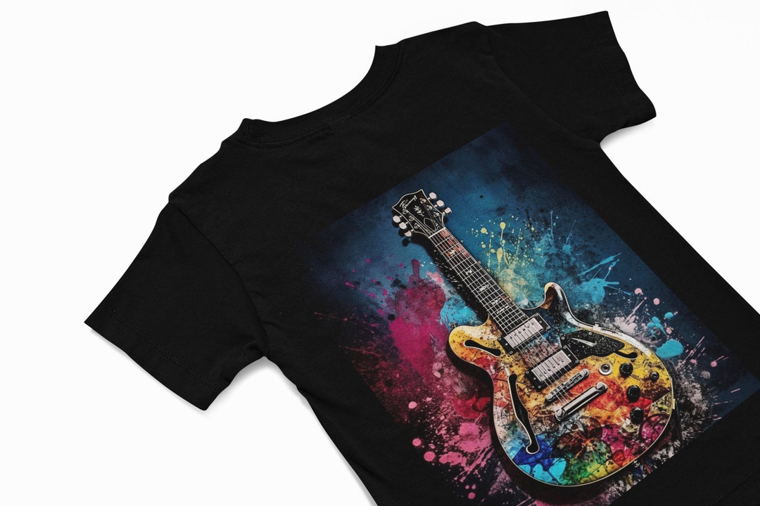 perri tnk guitar tシャツ custom guitar 黒t Kids Fender Checkered Guitar Tee | Gap
