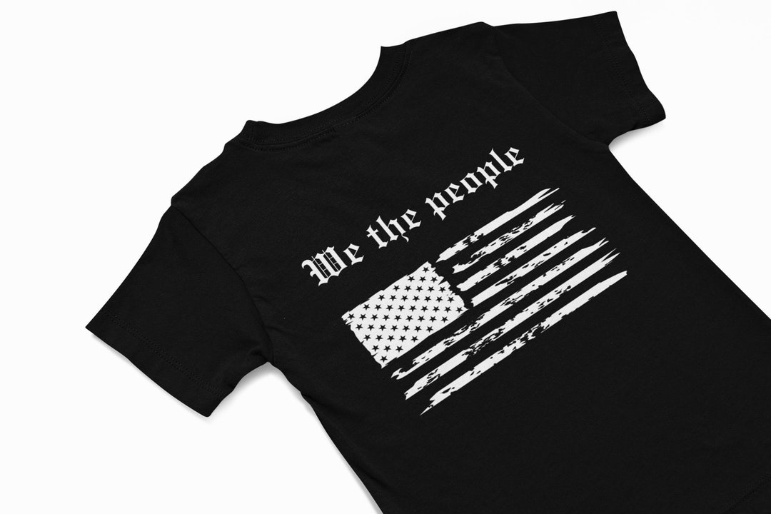 We The People T-Shirt | US Constitution & 2A Theme | Many Colors Available | Unisex Adult Size XL