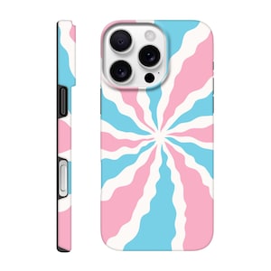 Trans Pride flag phone case Transgender accessories, Queer design phone case,  Summer accessories Birthday gift coming out Pride March merch