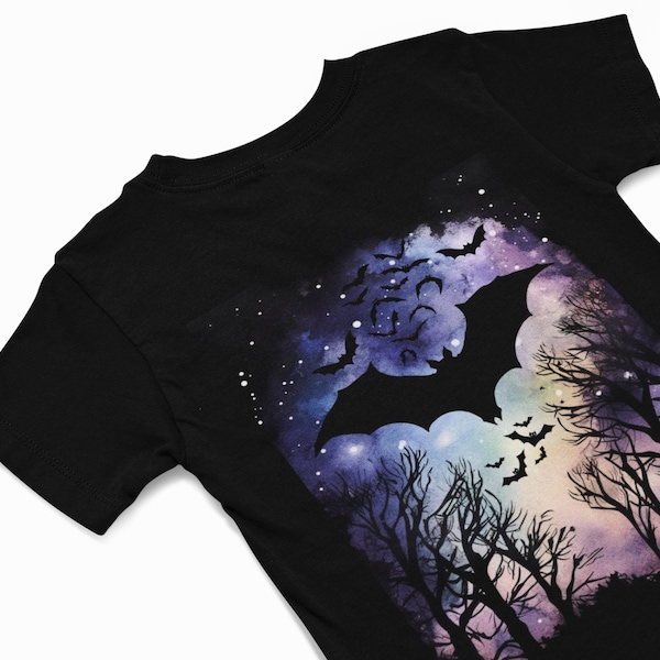 Vampire Bat t shirt, Gothic t shirt, Bat silhouette t shirt, Goth tee, Gothic Gifts, Vampire lover gift