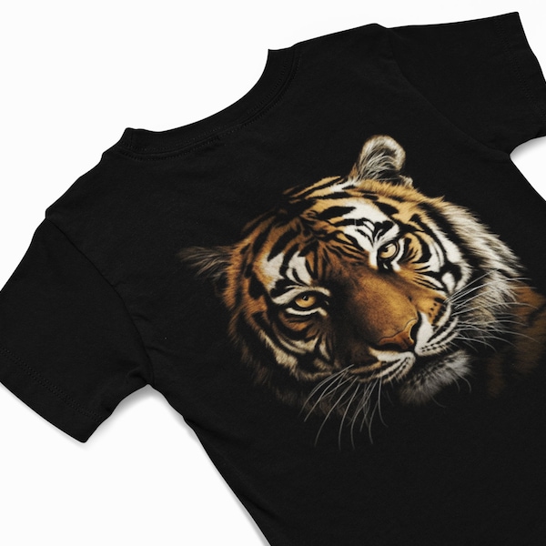 Tiger T-Shirt, Big Cat shirt, Wildlife Tee, animal T shirt , Animal Lovers Graphic T Shirt, Tiger lover gift, African animal t shirt